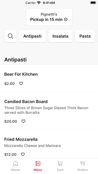 App screenshot