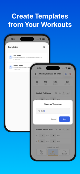BaseLift: Workout Tracker Screenshot 4 of 8