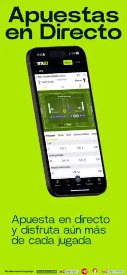 Captura de pantalla de RETABET: Apuestas Deportivas en iPhone 6