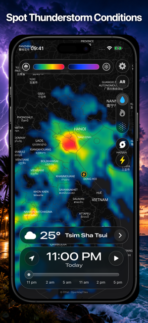 PocketRadar: Animated Rain Map Screenshot