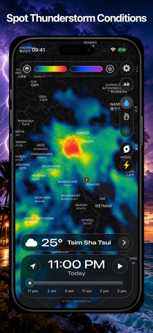 PocketRadar: Animated Rain Map iPhone screenshot 5