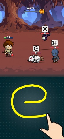 Draw Fight -呪文描きRPG- のスクリーンショット