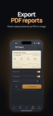 Decibel Meter dB: Noise Level Screenshot 7 of 8