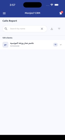 Monjez7 CRM screenshot