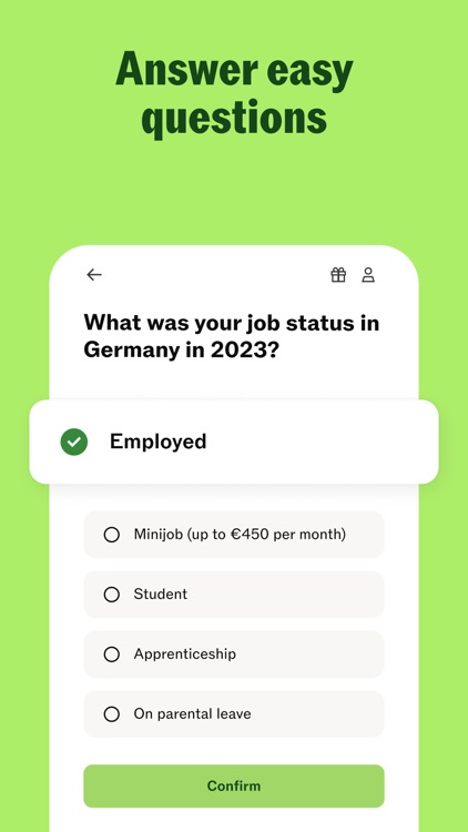 Taxfix: Tax return for Germany screenshot-3