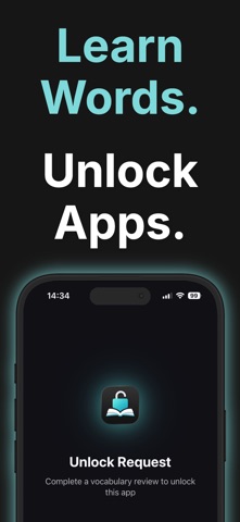 VocabLock: App Blocker & Focus Screenshot 1 of 9
