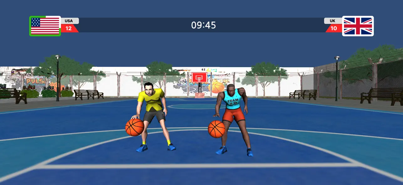 Screenshot #2 pour Basketball Sports Games 2025