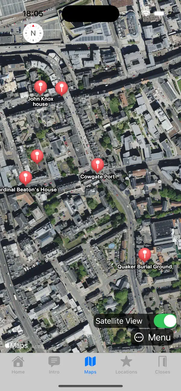 #4. Old Edinburgh (iOS) Ved: JOHN PAUL REID