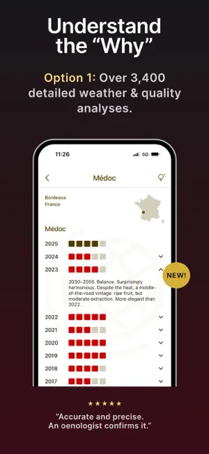 Wine Vintages: Expert Ratings screenshot 2