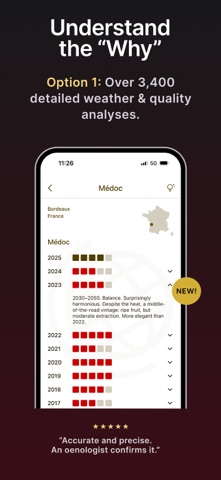 Wine Vintages: 葡萄酒年份 screenshot