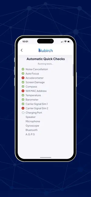 Blubirch Diagnose screenshot 1