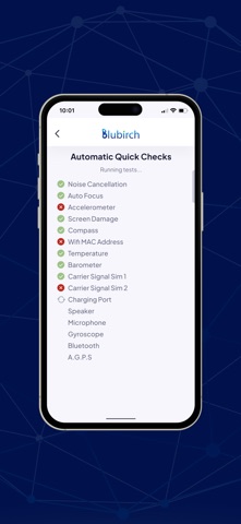 Blubirch Diagnose screenshot