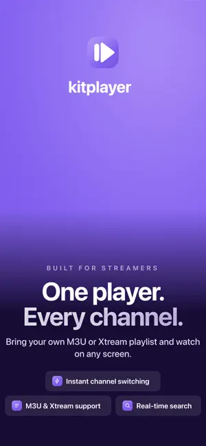 Kit IPTV Player for Mobile screenshot 1