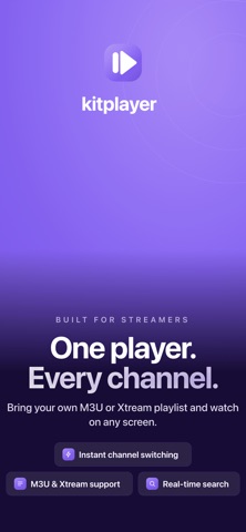Kit IPTV Player for Mobile Screenshot 1 of 6