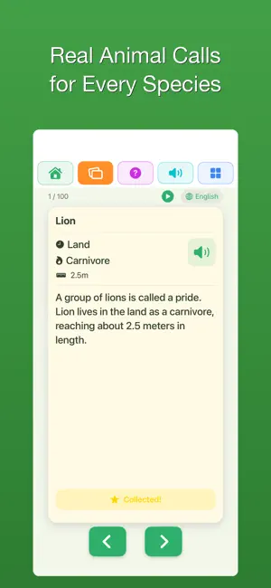 100 Animals - Animal Guide screenshot 3