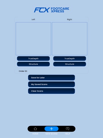 Footcare Xpress Clinician iPad screenshot