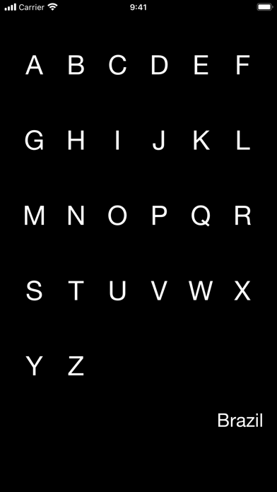 Alfabeto – Portuguese Alphabet Screenshot