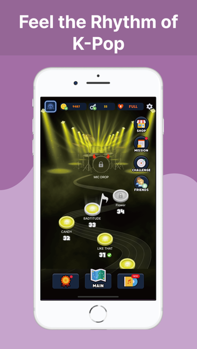 Rhythm K-Pop Screenshot