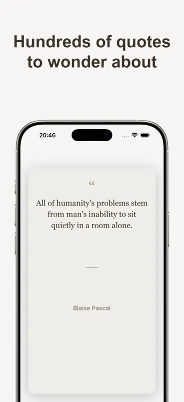 HumansWonder - Daily Quotes screenshot 1 of 5