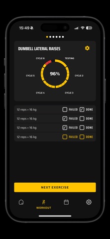 LiftCoach: Gym Workout Planner screenshot