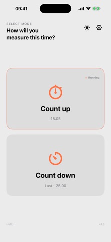 Chrono flip timer Screenshot 3 of 5