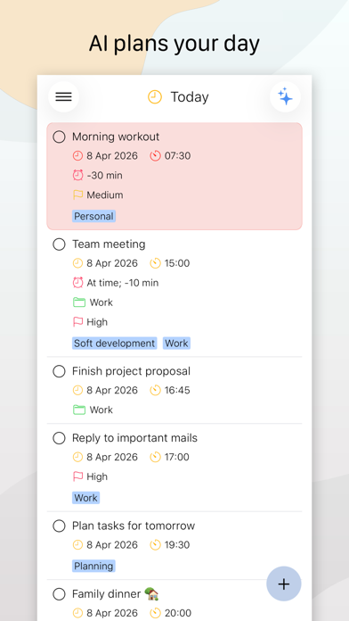 Screenshot #2 pour AssistMe : Liste de tâches IA