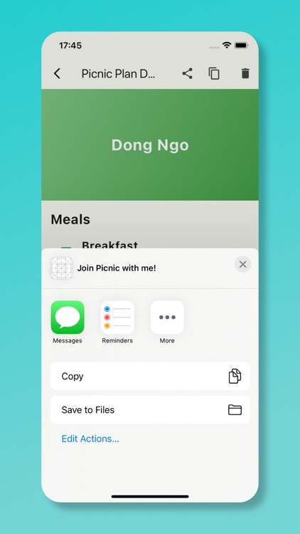 Picnic Planner screenshot-4