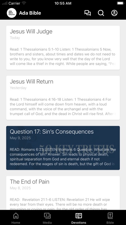 Ada Bible Church App