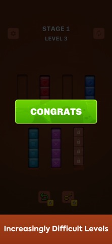 Colorstone Sort Puzzle Game screenshot