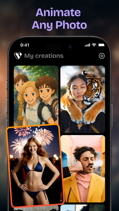 Vizu - AI Photo & Video Maker Screenshot