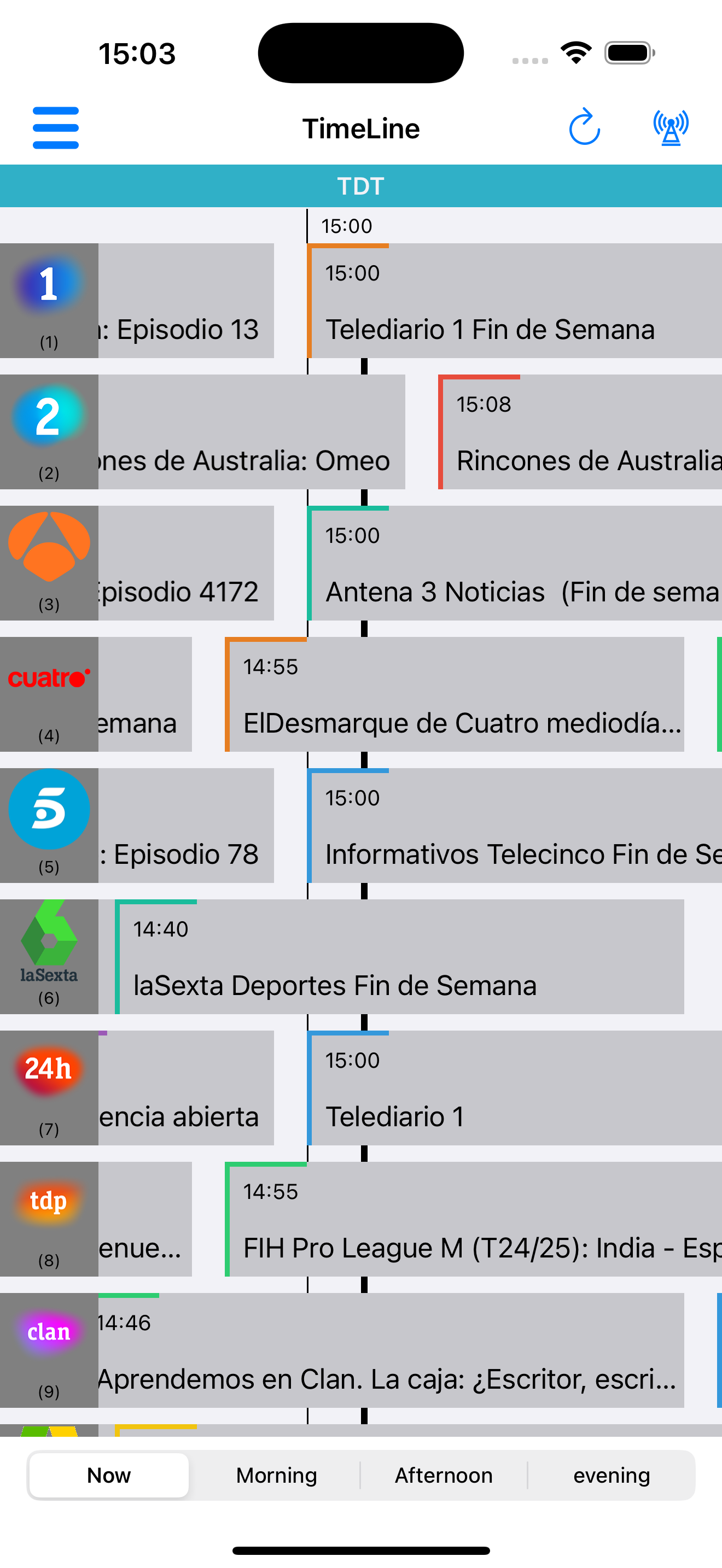 Guía de televisión +