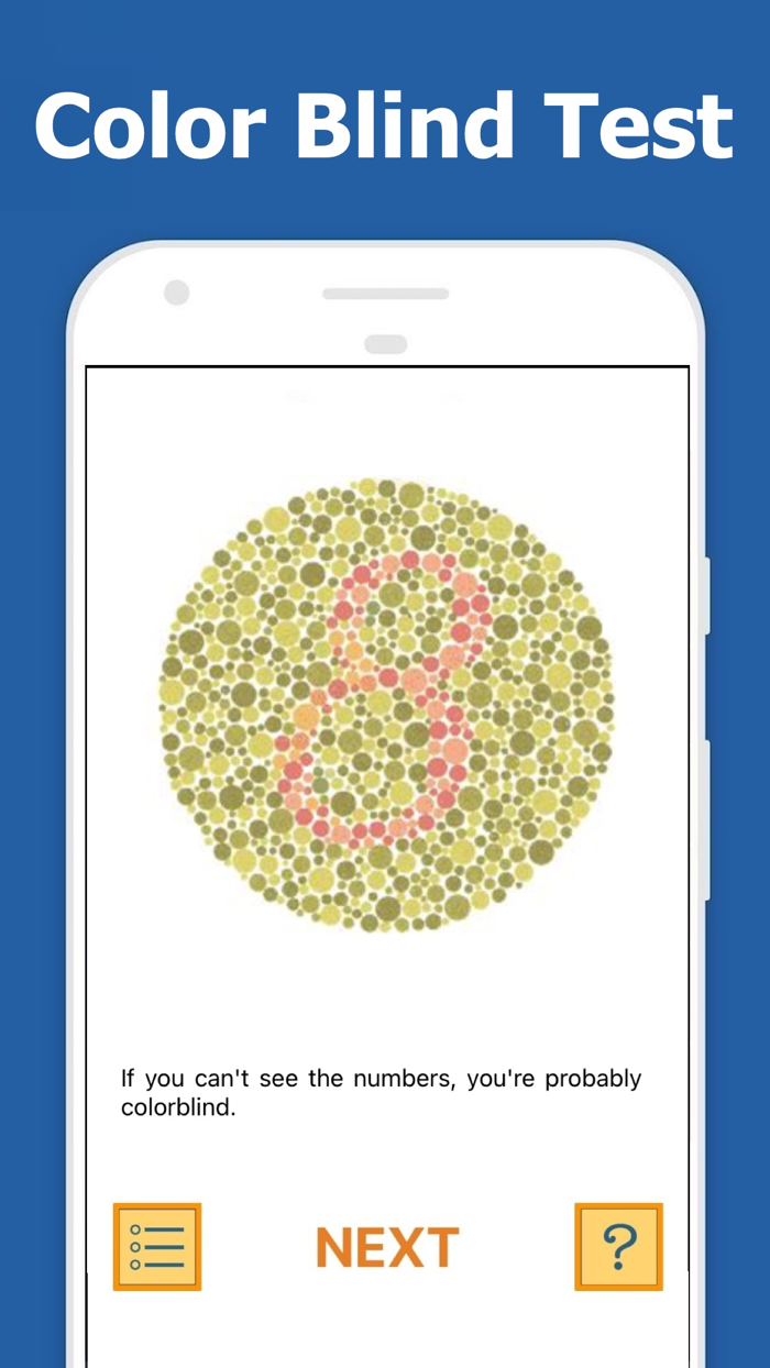 Eye Test Vision  Color Blind