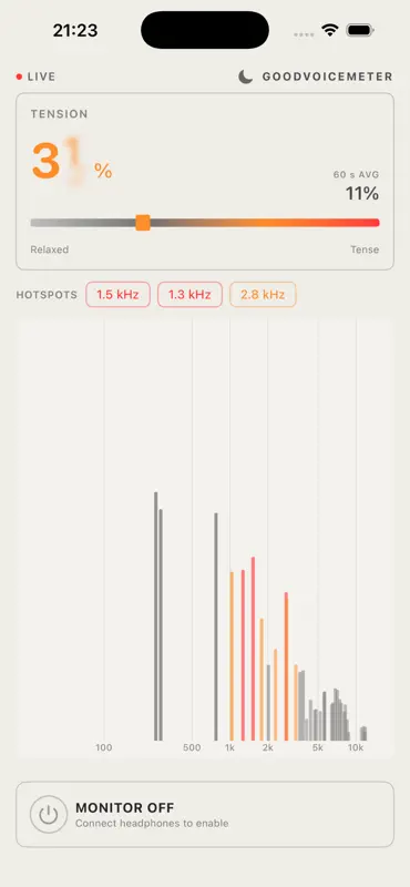 Good Voice Meter screenshot 1 of 2