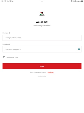 IFIC PeopleHub iPad screenshot