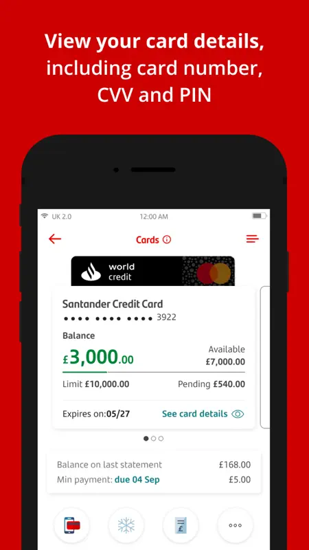 Santander Mobile Banking screenshot 3 of 8