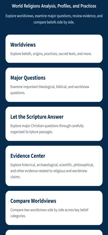 WRAPP: World Religions screenshot 1 of 6