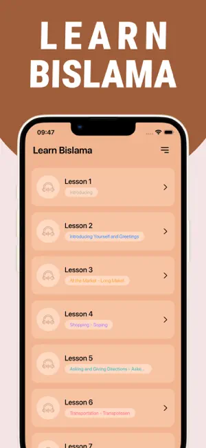 Fast - Learn Bislama Language screenshot 1