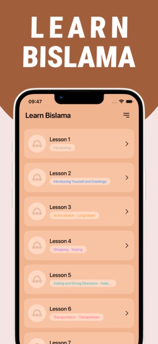 Fast - Learn Bislama Language Screenshot 1 of 3