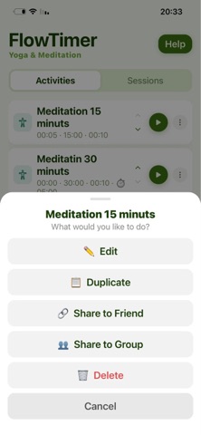 FlowTimer - Yoga & Meditation Screenshot 1 of 5