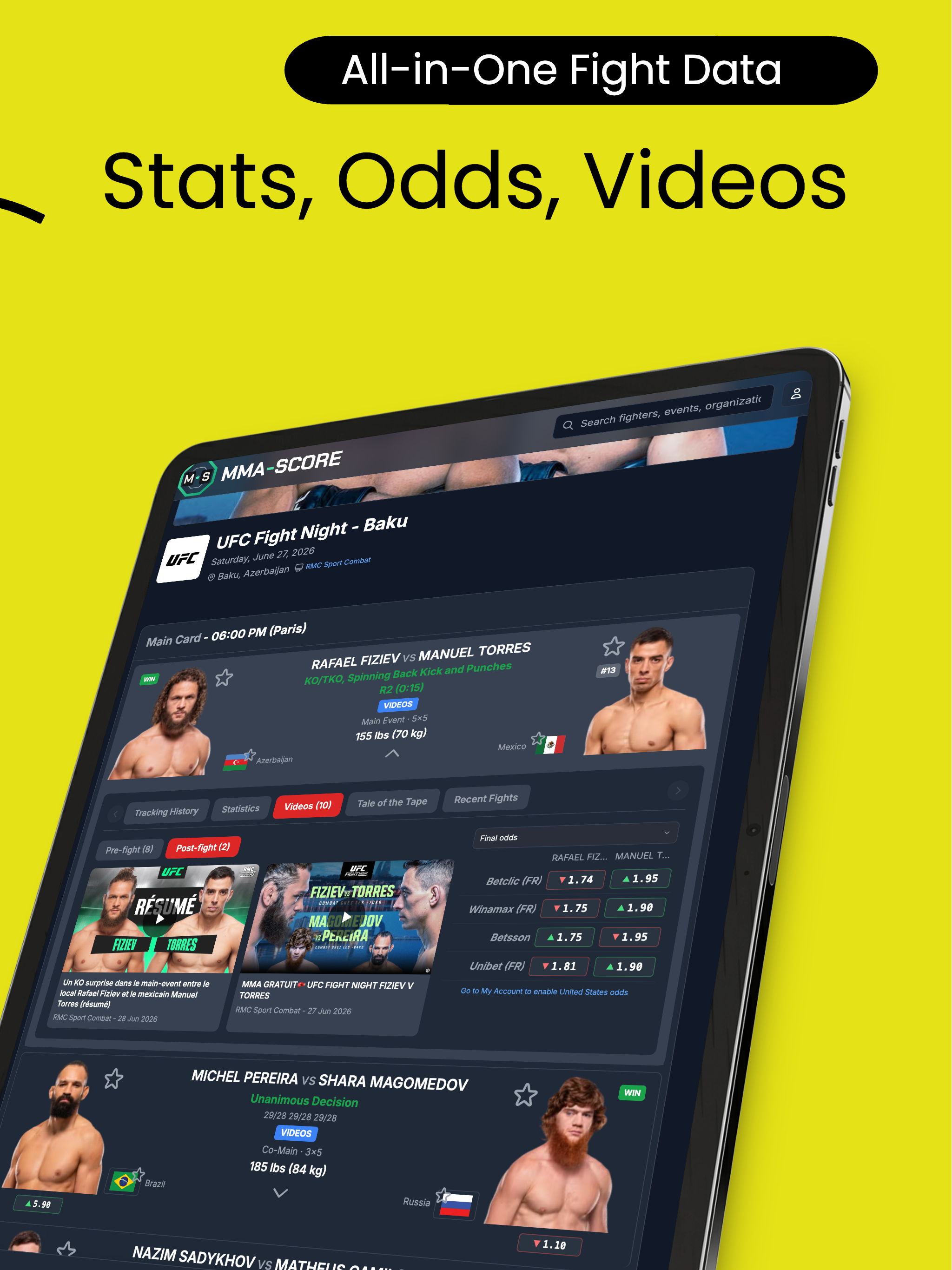 mma-score screenshot 9