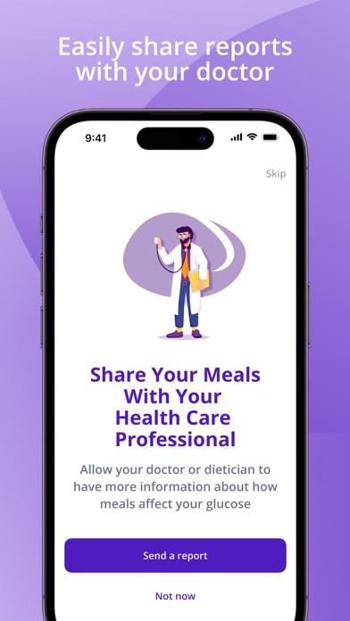 SNAQ - Diabetes Food Tracker Screenshot