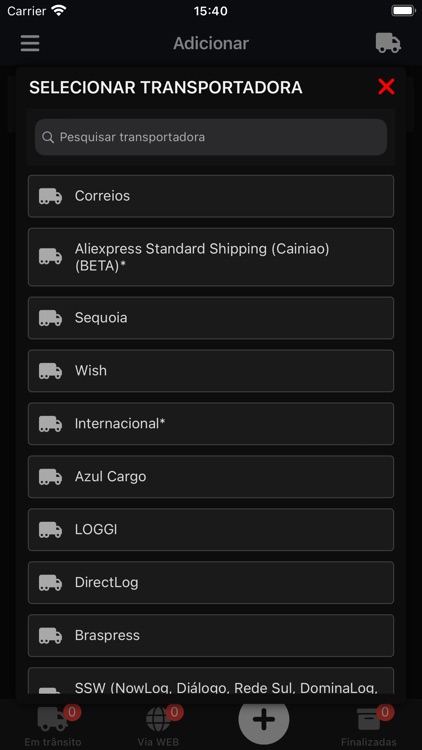 Rastreador de Encomendas screenshot-4