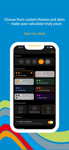 Wonder Cal - Calculator + iPhone screenshot