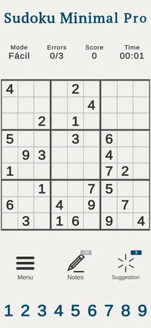 Sudoku Minimal Pro screenshot 4