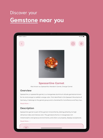 Gemstone Identifier - GI iPad screenshot