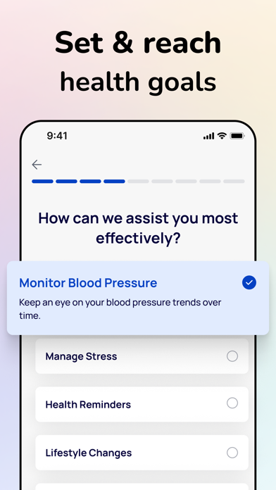 Blood Pressure Tracker + Screenshot