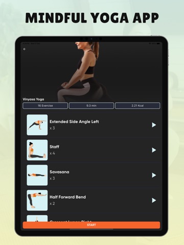 Yoga for Beginner Weight Loss iPad screenshot
