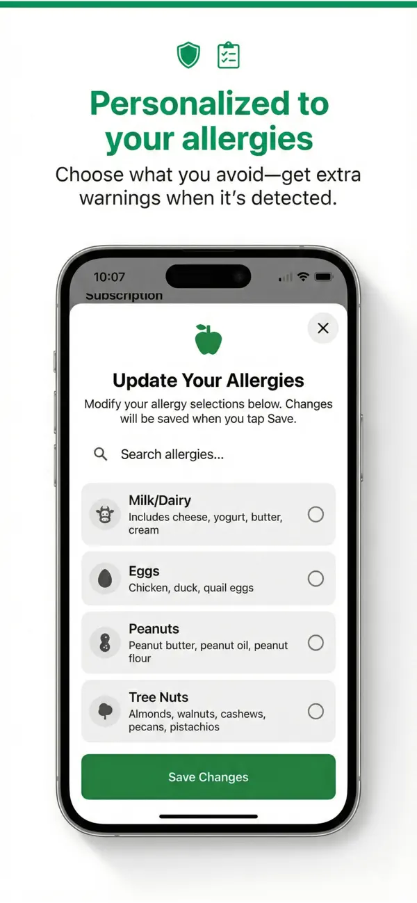Screenshot #2 pour FoodGuardian