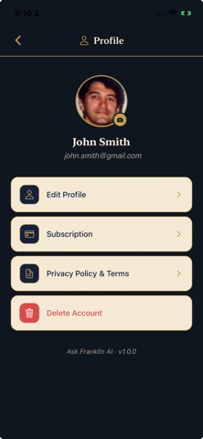 AskFranklin-AI screenshot