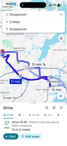 Agile Route screenshot
